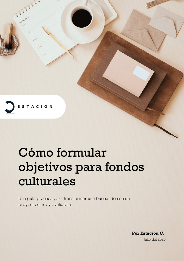 cómo formular objetivos para fondos culturales